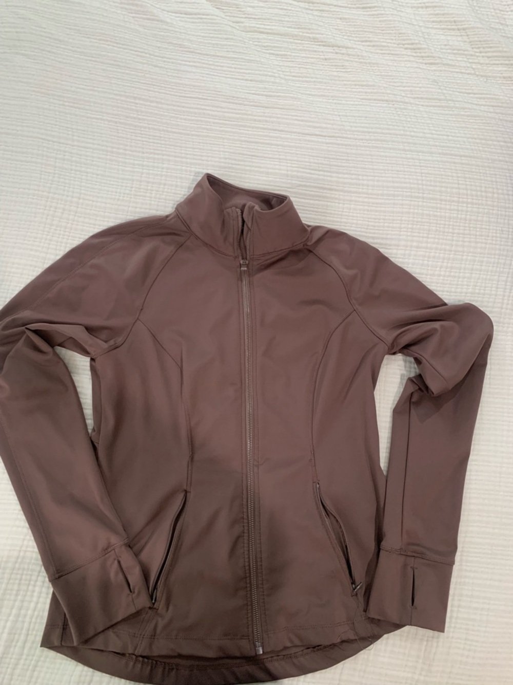 90 Degree By Reflex Mauve Full-Zip Utility Jacket